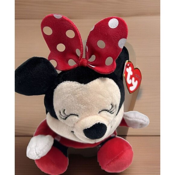 TY Beanie Babies Disney MICKEY & MINNIE MOUSE SET OF 2 [2023](Soft Body‎ 7.5 in) - Picture 7 of 16